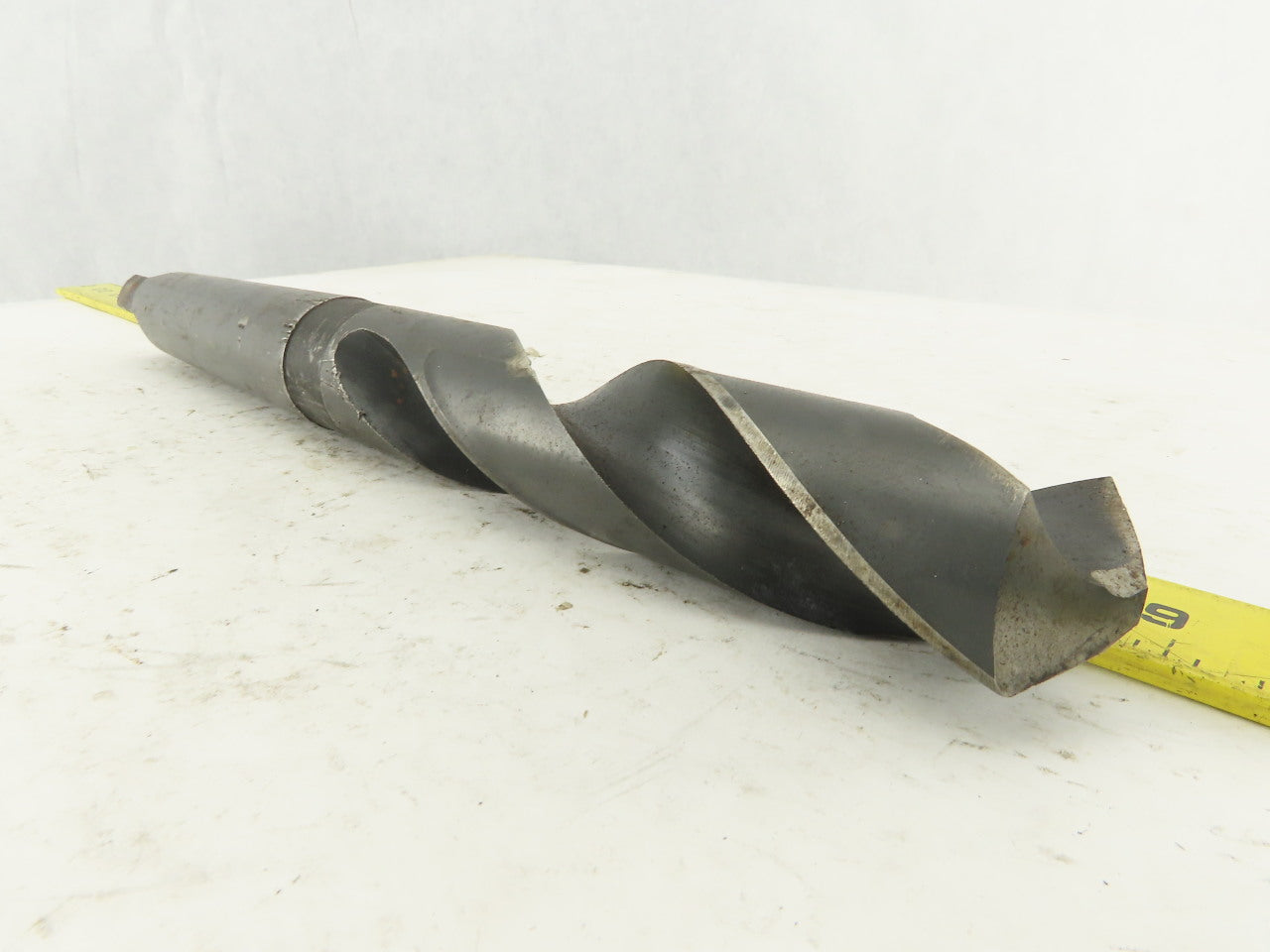 Cle Forge 1-15/64" Cut 2 Flute Morse Taper #4 HS Drill Bit 118° 11-1/2" OAL