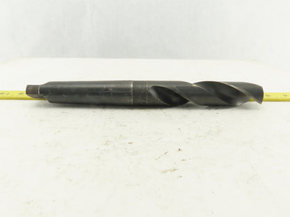 Cle Forge 1-15/64" Cut 2 Flute Morse Taper #4 HS Drill Bit 118° 11-1/2" OAL
