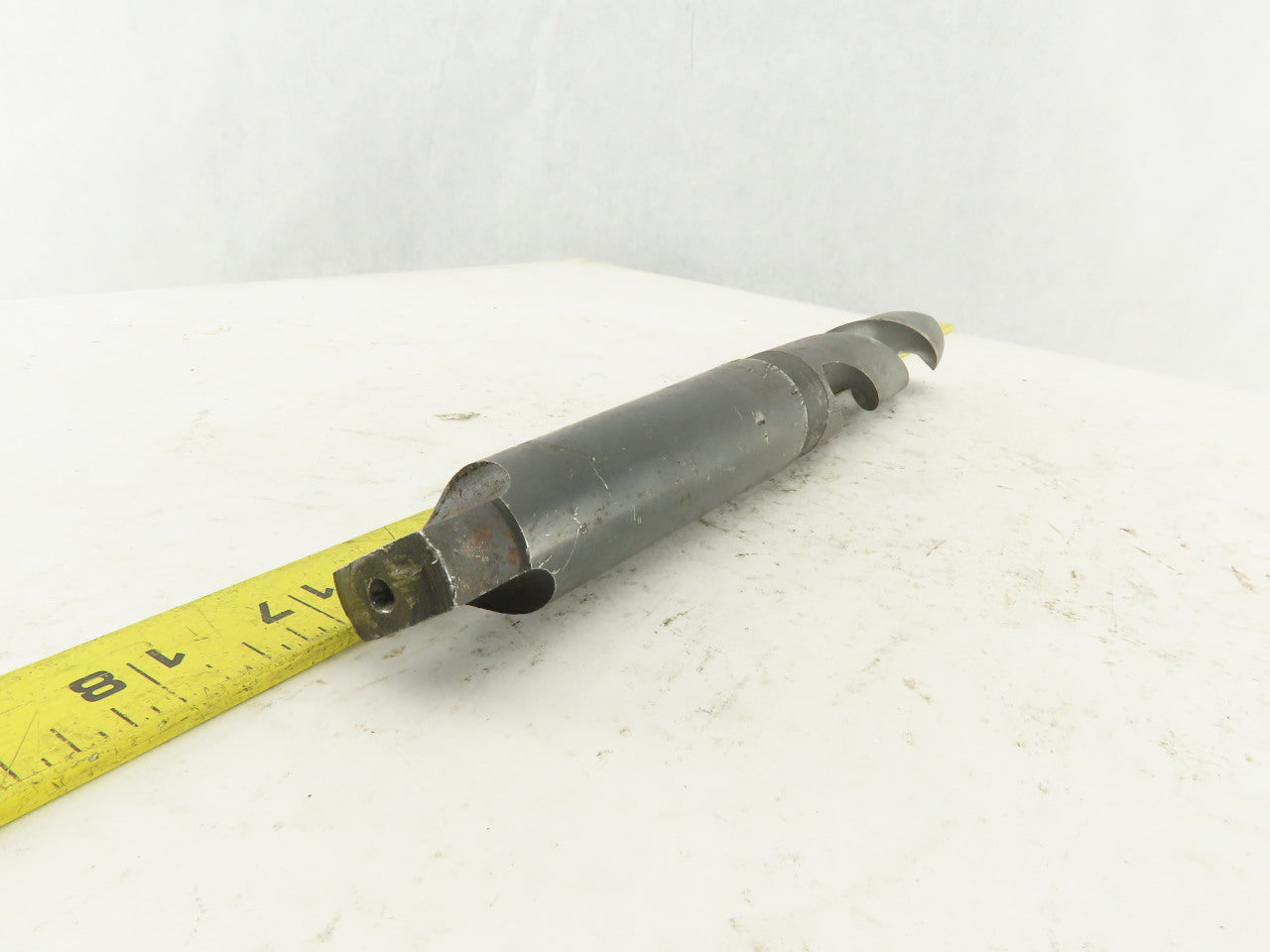 Cle Forge 1-15/64" Cut 2 Flute Morse Taper #4 HS Drill Bit 118° 11-1/2" OAL