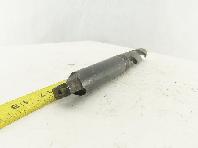 Cle Forge 1-15/64" Cut 2 Flute Morse Taper #4 HS Drill Bit 118° 11-1/2" OAL