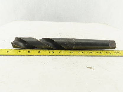 Cle Forge 1-15/64" Cut 2 Flute Morse Taper #4 HS Drill Bit 118° 11-1/2" OAL