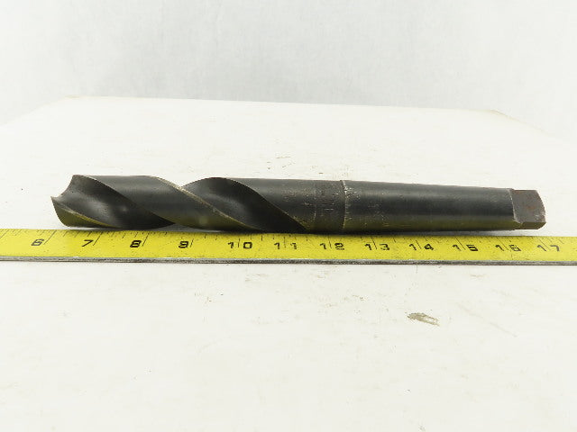 Cle Forge 1-15/64" Cut 2 Flute Morse Taper #4 HS Drill Bit 118° 11-1/2" OAL