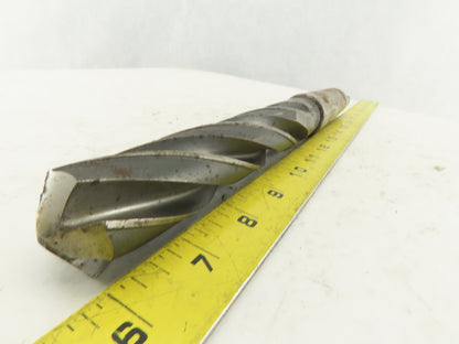 National 17/64" 4 Flute Spiral Drill Bit Morse Taper #4 11-3/4" OAL