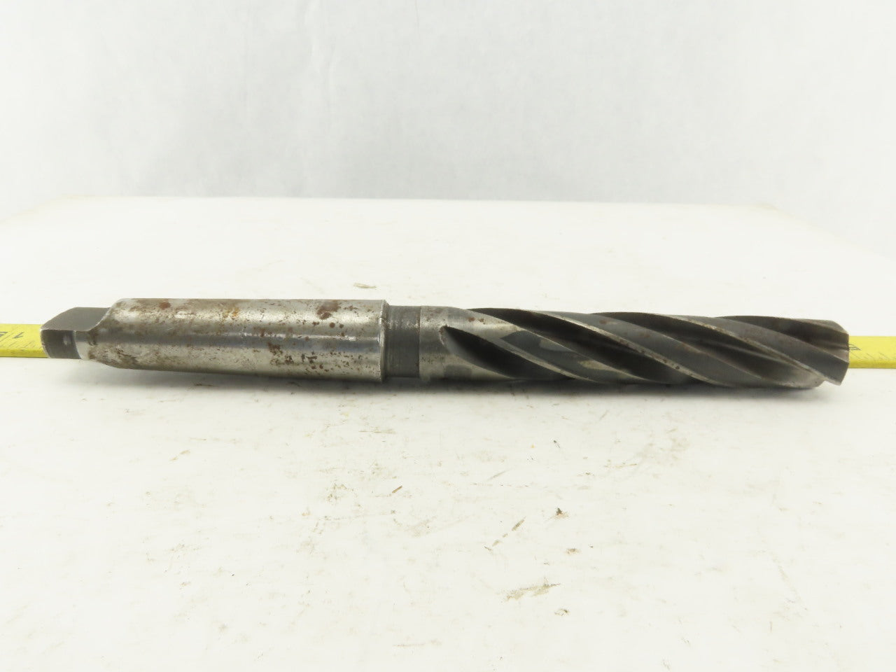 National 17/64" 4 Flute Spiral Drill Bit Morse Taper #4 11-3/4" OAL