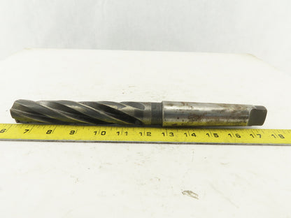National 17/64" 4 Flute Spiral Drill Bit Morse Taper #4 11-3/4" OAL