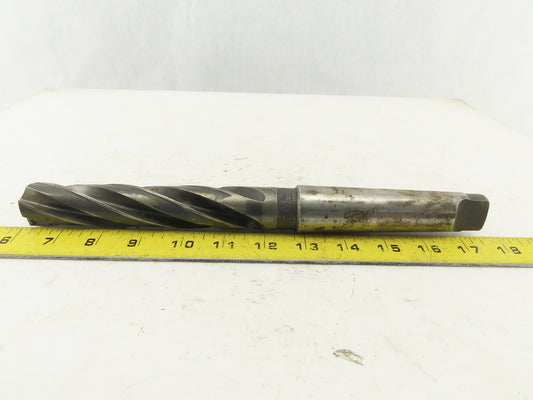 National 17/64" 4 Flute Spiral Drill Bit Morse Taper #4 11-3/4" OAL