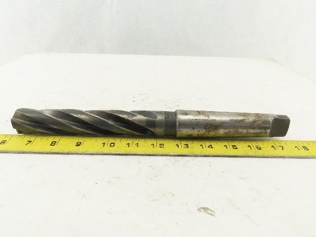 National 17/64" 4 Flute Spiral Drill Bit Morse Taper #4 11-3/4" OAL