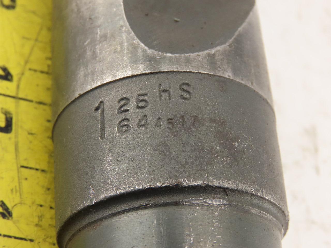 Chicago Latrobe 1-25/64" 2 Flute Spiral Drill Morse Taper #4 15" OAL