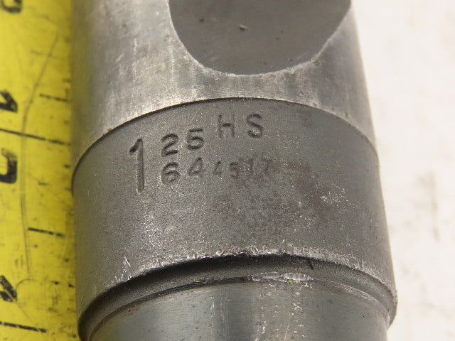 Chicago Latrobe 1-25/64" 2 Flute Spiral Drill Morse Taper #4 15" OAL