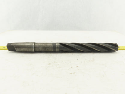 National 1-5/64" Cut 4 Flute Spiral Bottom Drill Morse Taper #4 15" OAL