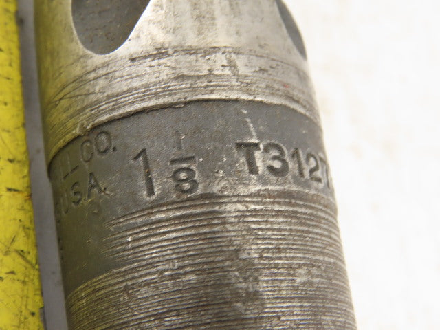 Union Twist Drill 1-1/8" 4 Flute Spiral Drill Morse Taper #3 135°16-1/4" OAL