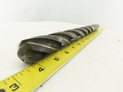 Union Twist Drill 1-1/8" 4 Flute Spiral Drill Morse Taper #3 135°16-1/4" OAL