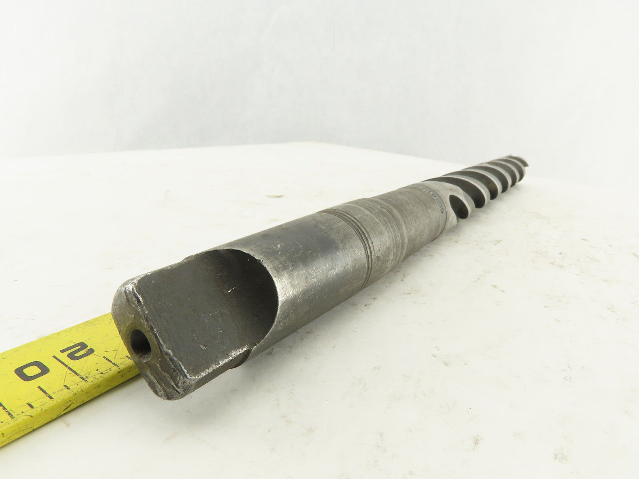 Union Twist Drill 1-1/8" 4 Flute Spiral Drill Morse Taper #3 135°16-1/4" OAL