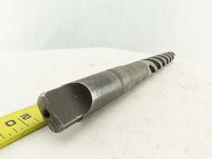 Union Twist Drill 1-1/8" 4 Flute Spiral Drill Morse Taper #3 135°16-1/4" OAL
