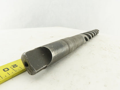 Union Twist Drill 1-1/8" 4 Flute Spiral Drill Morse Taper #3 135°16-1/4" OAL