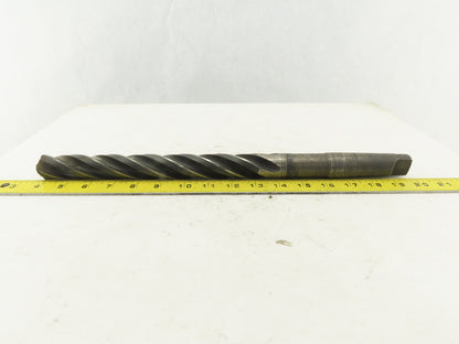 Union Twist Drill 1-1/8" 4 Flute Spiral Drill Morse Taper #3 135°16-1/4" OAL