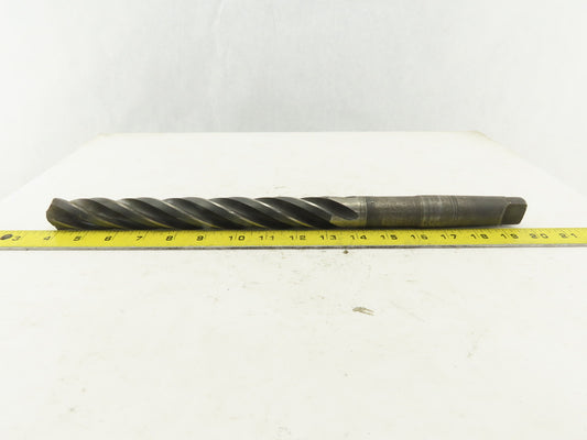 Union Twist Drill 1-1/8" 4 Flute Spiral Drill Morse Taper #3 135°16-1/4" OAL