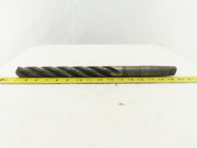 Union Twist Drill 1-1/8" 4 Flute Spiral Drill Morse Taper #3 135°16-1/4" OAL