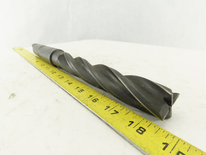 1-3/32" Cut Spiral 4 Flute Bottom Drill 12-1/2" OAL