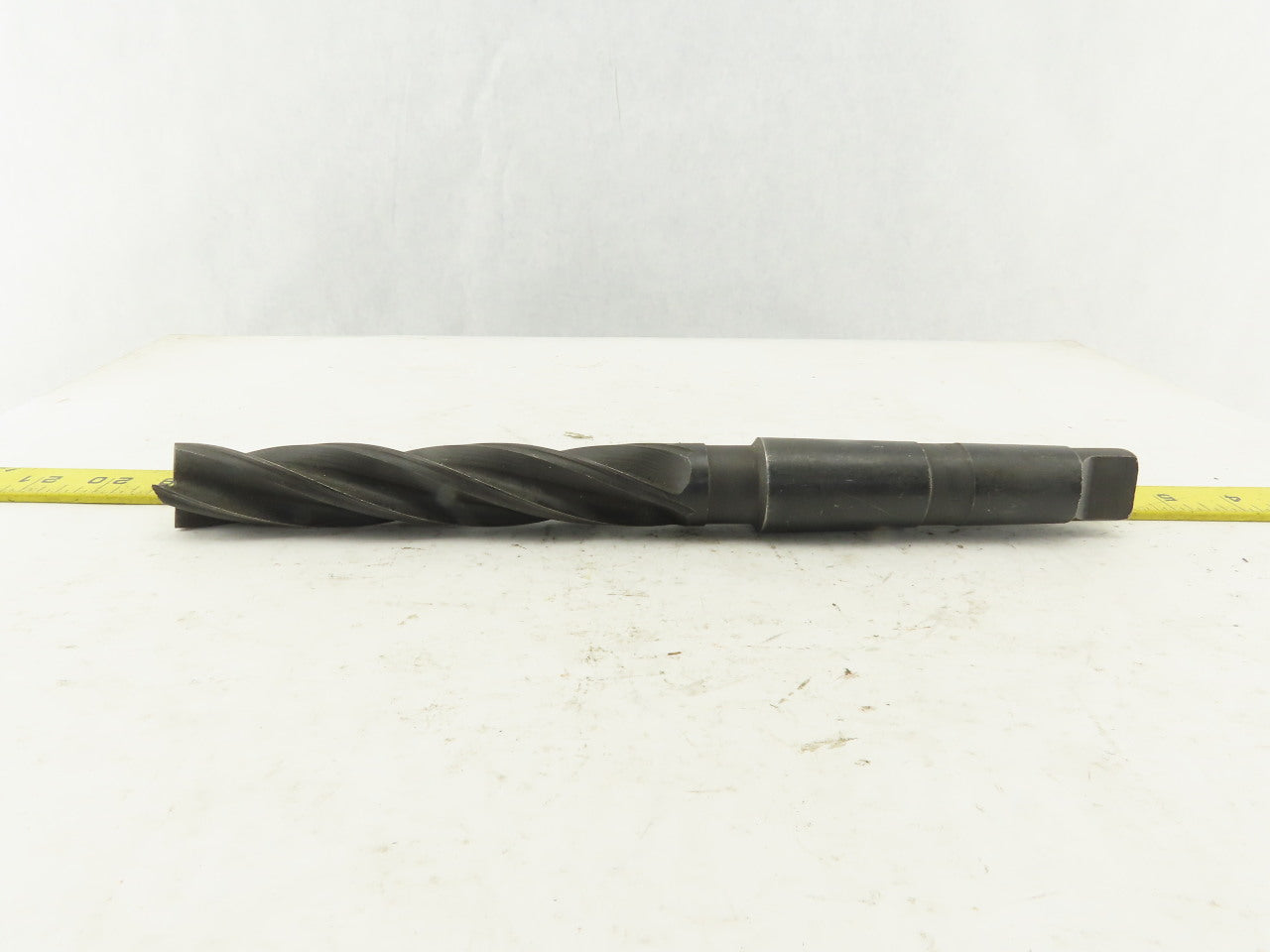 1-3/32" Cut Spiral 4 Flute Bottom Drill 12-1/2" OAL