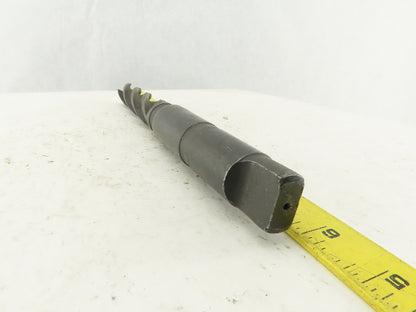 1-3/32" Cut Spiral 4 Flute Bottom Drill 12-1/2" OAL