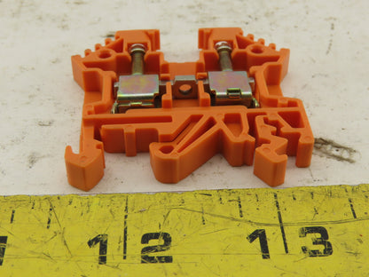 Conta-Clip RK2.5-4 600V 40A 22-10AWG Wire Terminal Block Lot Of 16