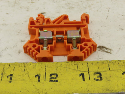 Conta-Clip RK2.5-4 600V 40A 22-10AWG Wire Terminal Block Lot Of 16