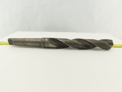 Union Twist 1-29/64" 2 Flute Spiral Drill 118° Morse Taper #4 15" OAL