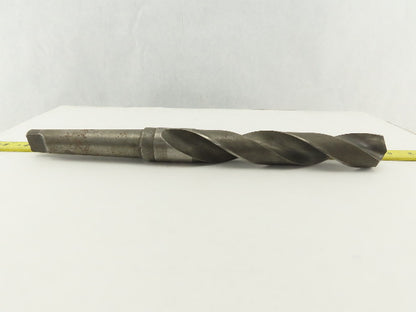 Union Twist 1-29/64" 2 Flute Spiral Drill 118° Morse Taper #4 15" OAL