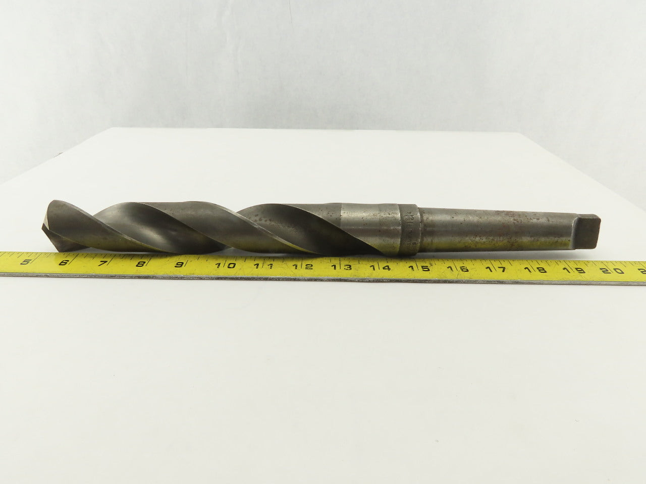 Union Twist 1-29/64" 2 Flute Spiral Drill 118° Morse Taper #4 15" OAL