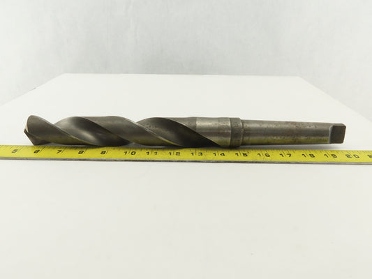 Union Twist 1-29/64" 2 Flute Spiral Drill 118° Morse Taper #4 15" OAL