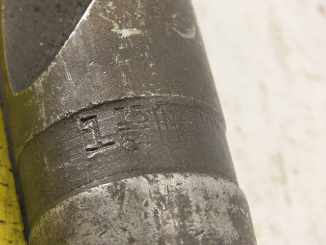 National  1-15/64 Cut 2 Flute Morse Taper #4 HS Drill Bit 118° 15" OAL