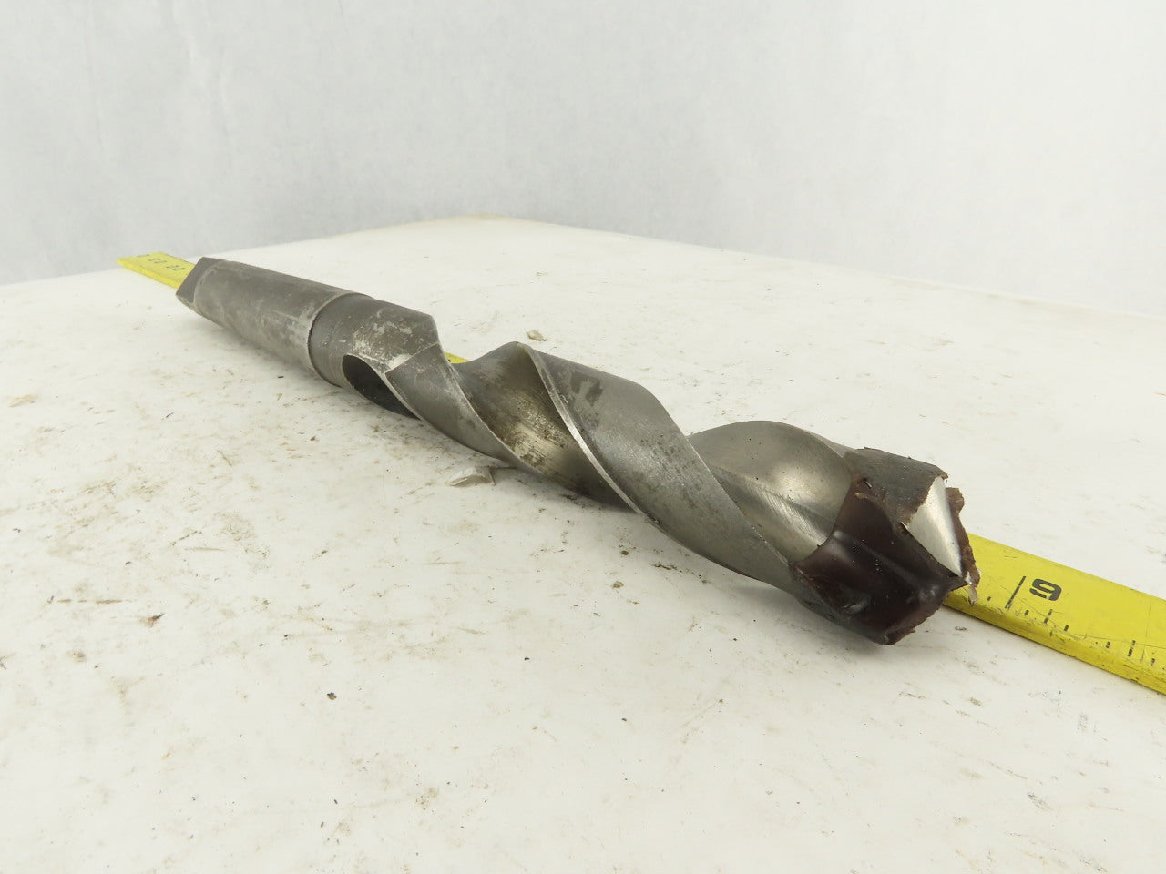 National  1-15/64 Cut 2 Flute Morse Taper #4 HS Drill Bit 118° 15" OAL