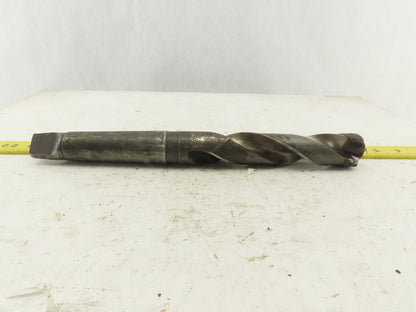 National  1-15/64 Cut 2 Flute Morse Taper #4 HS Drill Bit 118° 15" OAL