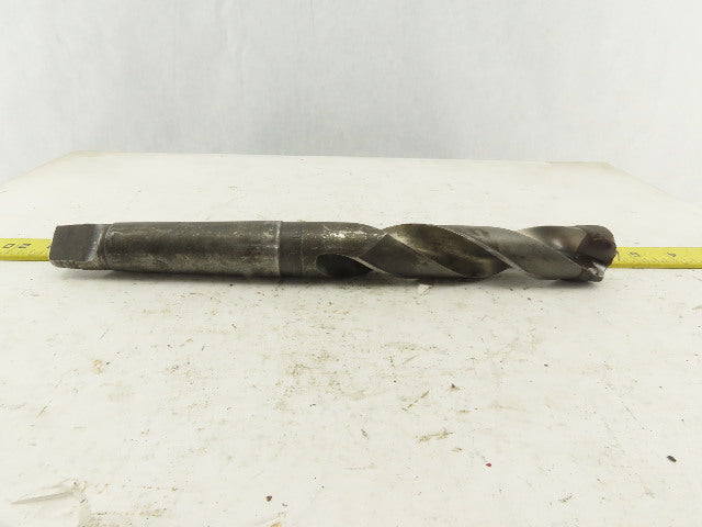 National  1-15/64 Cut 2 Flute Morse Taper #4 HS Drill Bit 118° 15" OAL