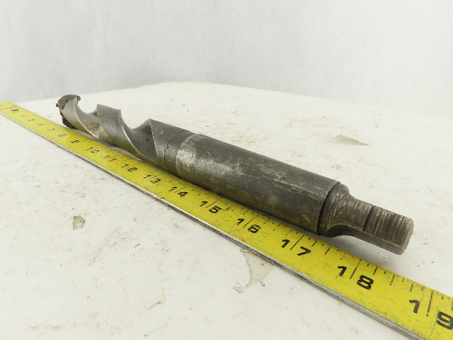 National  1-15/64 Cut 2 Flute Morse Taper #4 HS Drill Bit 118° 15" OAL