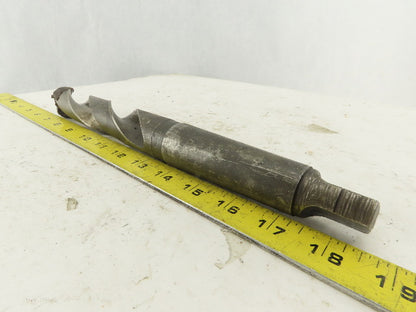 National  1-15/64 Cut 2 Flute Morse Taper #4 HS Drill Bit 118° 15" OAL