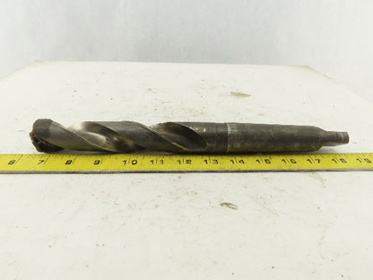 National  1-15/64 Cut 2 Flute Morse Taper #4 HS Drill Bit 118° 15" OAL