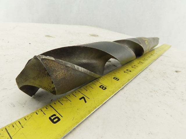 1-28/64" Cut 2 Flute Morse Taper #4 HS Drill Bit 118° 15" OAL