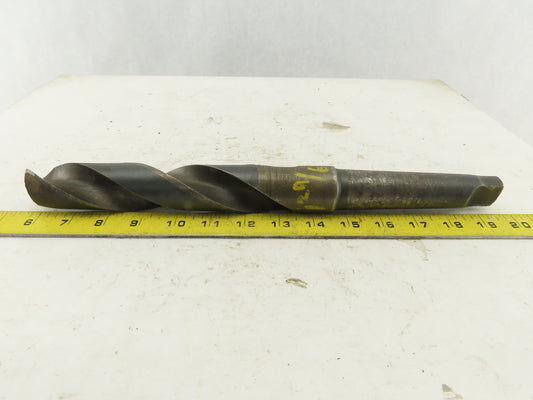 1-28/64" Cut 2 Flute Morse Taper #4 HS Drill Bit 118° 15" OAL