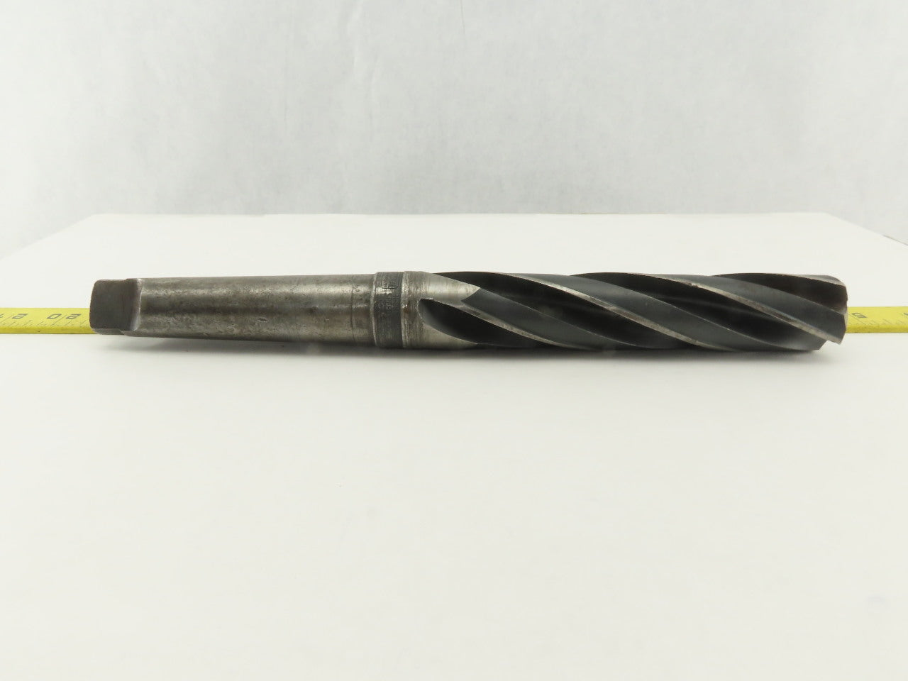 National 1-23/64" Cut 4 Flute Morse Taper #4 HS Drill Bit 118° 12-3/4" OAL