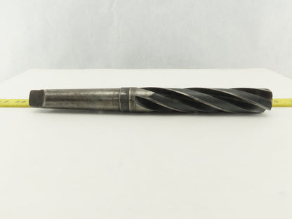 National 1-23/64" Cut 4 Flute Morse Taper #4 HS Drill Bit 118° 12-3/4" OAL