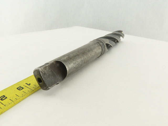 National 1-23/64" Cut 4 Flute Morse Taper #4 HS Drill Bit 118° 12-3/4" OAL