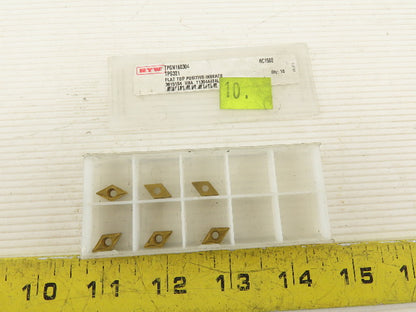 RTW RTW TPGN 160304 TPG321 Coated Carbide Inserts Grade RC1502 lot of 6