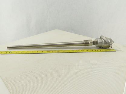 Barber-Colman J61W-M0165-AB2-L-0B Thermowell Tapered Probe 17"