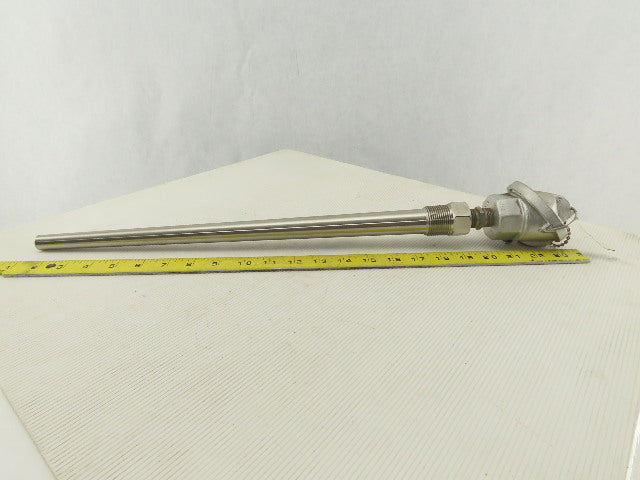 Barber-Colman J61W-M0165-AB2-L-0B Thermowell Tapered Probe 17"