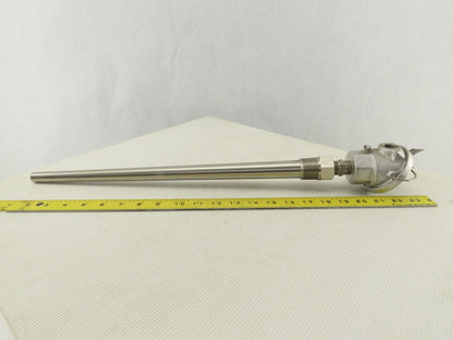 Barber-Colman J61W-M0165-AB2-L-0B Thermowell Tapered Probe 17"