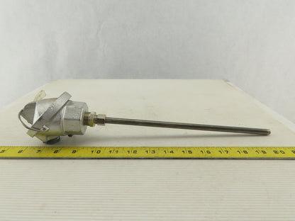 Barber Colman J20I-73112 Thermocouple Probe Cast Iron Housing 10" Probe