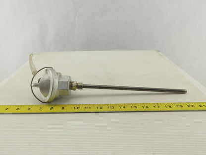 Barber Colman J20I-73112 Thermocouple Probe Cast Iron Housing 10" Probe