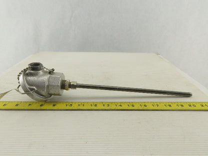 Barber Colman J20I-73112 Thermocouple Probe Cast Iron Housing 10" Probe